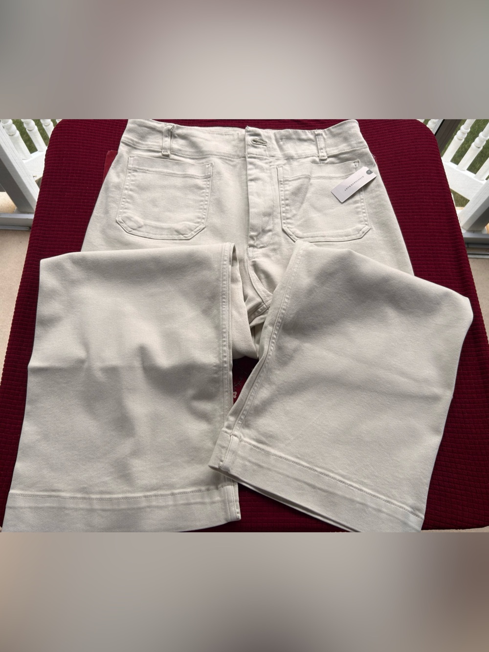 wide leg pants Anthropologie Size 32 new